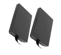 KIMISS Custodia di Sostituzione del Recinto HDD da 2 Pcs 360 - Discorso Rigido Interno Compatibile per 20 GB/60 GB/120/250 /500 di Archiviazione