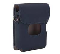 KIMISS Custodia Mini Link 2 - Custodia per Stampante per Smartphone in Pelle PU per, da Trasporto Regolabile con Tracolla (BLUE)