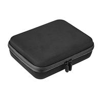 KIMISS Custodia per Olio Essenziale a Conchiglia Dura per Bottiglie da 5 Ml, Organizzatore di Stoccaggio con Cerniera, Design a Misura di Viaggio (BLACK)