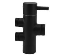 KIMISS Deviatore per Doccia a 3 Vie Deviatore per Soffione Doccia a Parete Antiruggine e a Tenuta Stagna per Lavabo WC Compatibile con a Mano