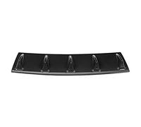KIMISS Diffusore a Labbro per Paraurti Posteriore in Fibra di Carbonio per 3 2018-Kit Spoiler Universale a 5 Pinne Migliore Aerodinamica