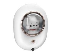 KIMISS Dispenser Automatico di Sapone Schiumogeno, Dispenser di Sapone Ricaricabile a Parete Touchless per Bagno e, Design a Capsula Spaziale