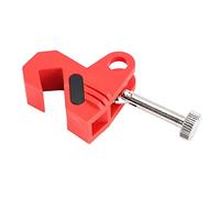 KIMISS Dispositivo di Sicurezza per Blocco Interruttore Automatico, Lucchetto in Nylon Miniaturizzato per Apparecchiature Energetiche, Design Facile Bloccare, Ideale per Interruttori Automatici - 1