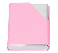 KIMISS Elegante Supporto per Biglietti da Visita in Acciaio Inossidabile - Organizzatore Innovativo della Custodia per Nomi per Professionisti, Detiene 15-20 Carte, Design Elegante e Portatile (007#