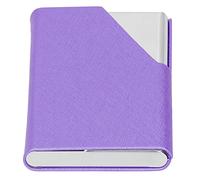 KIMISS Elegante Supporto per Biglietti da Visita in Acciaio Inossidabile - Organizzatore Innovativo della Custodia per Nomi per Professionisti, Detiene 15-20 Carte, Design Elegante e Portatile (007#