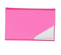 KIMISS Elegante Supporto per Biglietti da Visita in Acciaio Inossidabile - Organizzatore Innovativo della Custodia per Nomi per Professionisti, Detiene 15-20 Carte, Design Elegante e Portatile (007#