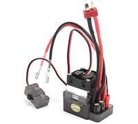 KIMISS ESC con Spazzola Bidirezionale Ad Alta Tensione da 320 A con Freno e Ventola di Raffreddamento per Auto e Barche RC: Prestazioni Affidabili, Configurazione Semplice e Protezione Dalla Piena