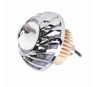 KIMISS Faro LED per Moto Super Bright Angel Devil Eye Light con 3 modalità Strobo Potente e Morbido per Bici da 12-60 V (PINK)