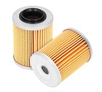 KIMISS Filtro Olio, 2 Pezzi Filtri Olio Motore 0800-011300 Accessori ATV per CF Moto UForce ZForce
