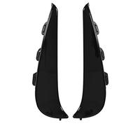 KIMISS Finiture per Copertura in Rete per Fendinebbia, 206 885 2902 per Classe C W206 AMG Line 2022 su Paraurti Anteriore Nero Lucido Griglia per Fendinebbia Ari Vent Cover