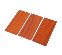 KIMISS Fogli Impiallacciati per Chitarra in Mogano da 3 Pezzi per Decorazione - Elegante Accessorio con Venature del Legno per la Sostituzione della Paletta della Chitarra
