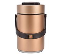KIMISS Food Flask 2L Termos Para Comida Caliente 24 Horas 304 Acciaio Inossidabile 2.3L Lunch Box Sottovuoto 3 Strati Prevenire Perdite Contenitore Isolato per Viaggi di Lavoro (Oro)