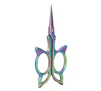 KIMISS Forbici a Farfalla Vintage Europee 1 Pezzo Forbici da Sarto in Acciaio Inossidabile Stile Antico Accessori per Cucire Fai da Te per la Casa Modello in Rame (multicolore)