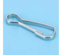 KIMISS Gancio per Accessori Durevoli per Gabbie per Uccelli + 100 Pezzi Ganci per Uccelli Durevoli e Spessi in Metallo di Alta qualità + Gancio per Accessori per in Metallo - Forniture per Animali