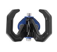 KIMISS Gancio per Gancio per Moto - Borsa per Bagagli per Scooter Multifunzionale in Lega di Alluminio e Accessori per per Porta Casco (BLUE)