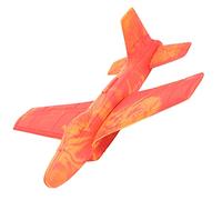 KIMISS Giocattolo per Aliante per Aeroplano in Schiuma per Esterni - Modello di Aereo Leggero per Divertimento di Volo al Chiuso e all'aperto - Migliora la Coordinazione e Il Gioco Fisico (Rosso)