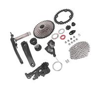 KIMISS Gruppo a 10 velocità con Volano e Deragliatori 11-40T - Kit Bici Leggero in Lega di Alluminio per Cambi Fluidi - Migliora la Tua Esperienza Ciclistica (#2)