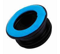 KIMISS Guarnizione Gomma per WC, Adattabile 3-4 Pollici, per Water | Materiale ABS durevole e resistente agli odori, facile installazione, antibatterico, resistente alla temperatura