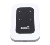 KIMISS Hotspot WiFi 4G 5G Portatile - Dispositivo Plug & Play da 300 Mbps, Supporta 10 Dispositivi, Slot per Schede SIM, Ideale per Campervans e
