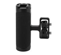 KIMISS Impugnatura a Gabbia della Fotocamera in Silicone, Ergonomico, Supporto per la Fredda, Foro a Vite 1/4, Installabile Sia Sul Lato Sinistro Che Destro del Corpo della Fotocamera, (BLACK)