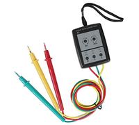 KIMISS Indicatore di Fase 3 SP8030 e Tester di Rotazione di Fase con LED e Cicalino, Tensione CA 60V-600V