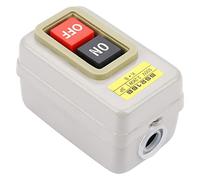 KIMISS Interruttore a Pulsante Autobloccante 15A/110V, Push Button con
