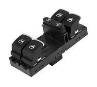 KIMISS Interruttore alzacristalli in plastica 7P6 959 857 interruttore alzacristallo elettrico anteriore sinistro per/per/per Seat (nero)