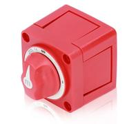 KIMISS Interruttore della Batteria ON/OFF, 300A M Series Interruttore della Batteria 3 Posizioni Doppio Circuito di Scollegamento Dell'alimentazione Isolatore di Interruzione per Marine Boat Car Truck