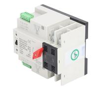 KIMISS Interruttore di Trasferimento Automatico a Doppia Alimentazione Mini ATS 2P per AC 220 V: Commutazione Rapida e Funzionamento Affidabile (63A)