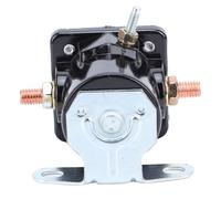 KIMISS Interruttore relè Solenoide Avviamento Universale 6V Design in Metallo Durevole Installazione a Pulsante per Veicoli D'epoca Motociclette Trattori Auto D'epoca
