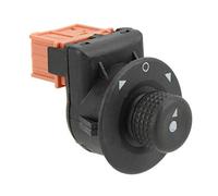 KIMISS Interruttore specchietto retrovisore auto, ABS Specchietto retrovisore elettrico pieghevole Manopola comando interruttore laterale adatta per