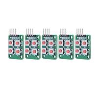 KIMISS Interruttore Tastiera per Tastiera a Tastiera Compact 2x2 per Controllo Elettrico - Design a 4 Tastie - Tastie Numeriche
