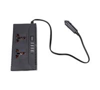 KIMISS Inverter Auto 12V 300W, Adattatore Presa Auto Convertitore Caricatore 150W Continui con 4 USB 1 Type C 2 Prese Universali for Laptop Telefoni