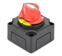 KIMISS Isolatore Batteria 12V 300A Manopola di Scollegamento della Batteria Interruttore ON-OFF Corrente Elevata per Auto RV Marine Yacht Interruttore di Interruzione dell'alimentazione