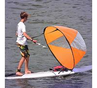 KIMISS Kajak Segel Nylon Plastica Fibra di Vetro Tubo Vela per Ecoiendly Ultraleggero Portatile Pieghevole Alta Trasparenza Speciale Vela Paddle Forcella Canoa Gonfiabile Boatsk