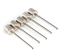 KIMISS Kit Adattatore per Ago per Pompa a Sfera Connettori per Ago da 7 Pezzi Kit Pompa per Ugelli Gonfiabili per Pneumatici per Bici da Basket per Calcio