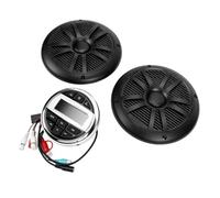 KIMISS Kit Altoparlanti Bluetooth Marini, Altoparlanti Audio con USB AUX,