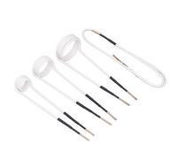 KIMISS Kit Bobina Riscaldatore a Induzione 4 Pezzi con Nucleo in Ottone 2,5 Mm per la Rimozione di Bulloni e Dadi Arrugginiti - Bobine 20 Mm, 30, 40 più Bobina Libera 750