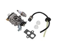 KIMISS Kit Carburatore GZ25N BCZ260TS BCZ2460TS GZ30N Trimmer BUSHCURT e HBZ2610 HBZ2500 HBZ2600 Blower Portatile - Easy Installation, Alluminio