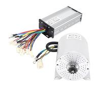 KIMISS Kit di Conversione del Controller del Motore per Scooter Elettrico Senza Spazzole 48V 2000W per Progetti, Ciclomotori, Mini Bici e Fai da Te