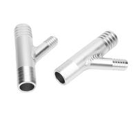 KIMISS Kit di Raccordi a Y per Riscaldatore Cabina per UTV SXS - Connettore Tubo da 1 Pollice a 5/8 con Struttura in Alluminio per la Sostituzione