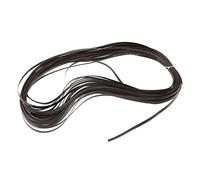 KIMISS Kit di Riparazione in Vimini per Sedie, Tavoli e Divani da Giardino in Plastica - Materiale in Rattan Sintetico per Restauro di Mobili (Doppio Lato Marrone Scuro)