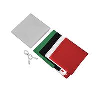 KIMISS Kit di Tenda con Tende da Luce Mini Mini Studio Pieghevole Portatile con Sfondi a 4 Colori Luci a LED Integrate per Piccola Fotografia di Prodotto Materiale Plastico Durevole