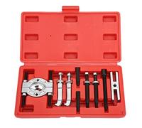 KIMISS Kit Estrattore per Cuscinetti, 9 Pezzi Set Estrattore Separatore Cuscinetti Kit Strumento di Rimozione Cuscinetti Portatile Splitter per Cuscinetti in Metallo