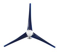 KIMISS Kit Generatore Eolico da 300 W per Barche e Box/Cover, Aerogeneratore a 3 Pale con Controller per un'energia Rinnovabile Efficiente (24V)