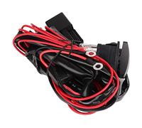 KIMISS Kit indicatori di direzione UTV, interruttore a bilanciere universale 12V, UTV ATV, kit illuminazione stradale, cablaggio relè indicatori di direzione ABS per