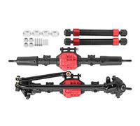 KIMISS Kit Ingranaggio Anteriore e Asse Posteriore con 2 Alberi di Trasmissione per Auto RC SCX10 I/SCX10 II 1/10 - Componenti Affidabili per l'aggiornamento delle Prestazioni