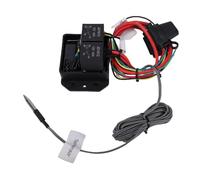 KIMISS Kit Interruttore Regolatore Ventola Radiatore Digitale DC0444 Display LED 104-230°F Intervallo di Temperatura 30A per Sistemi di Raffreddamento Industriali Automobilistici 12V