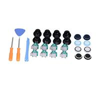 KIMISS Kit Joystick Analogico per : Comode Parti di Ricambio per Controller con Levette in Silicone e Installazione Semplice per un'esperienza di Gioco Migliorata (QM21071011 (tinta unita))