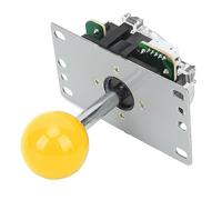 KIMISS Kit Joystick Controller USB Fai-da-te per Giochi A de - Facile Plug and Play, Sfere Staccabili, Design Antipolvere, Compatibile con PC e Mini A de (YELLOW)